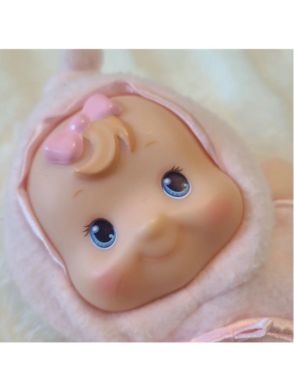 Fisher Price Flutterbye Pink Fleece Doll Lovey Security Blanket Friend 15